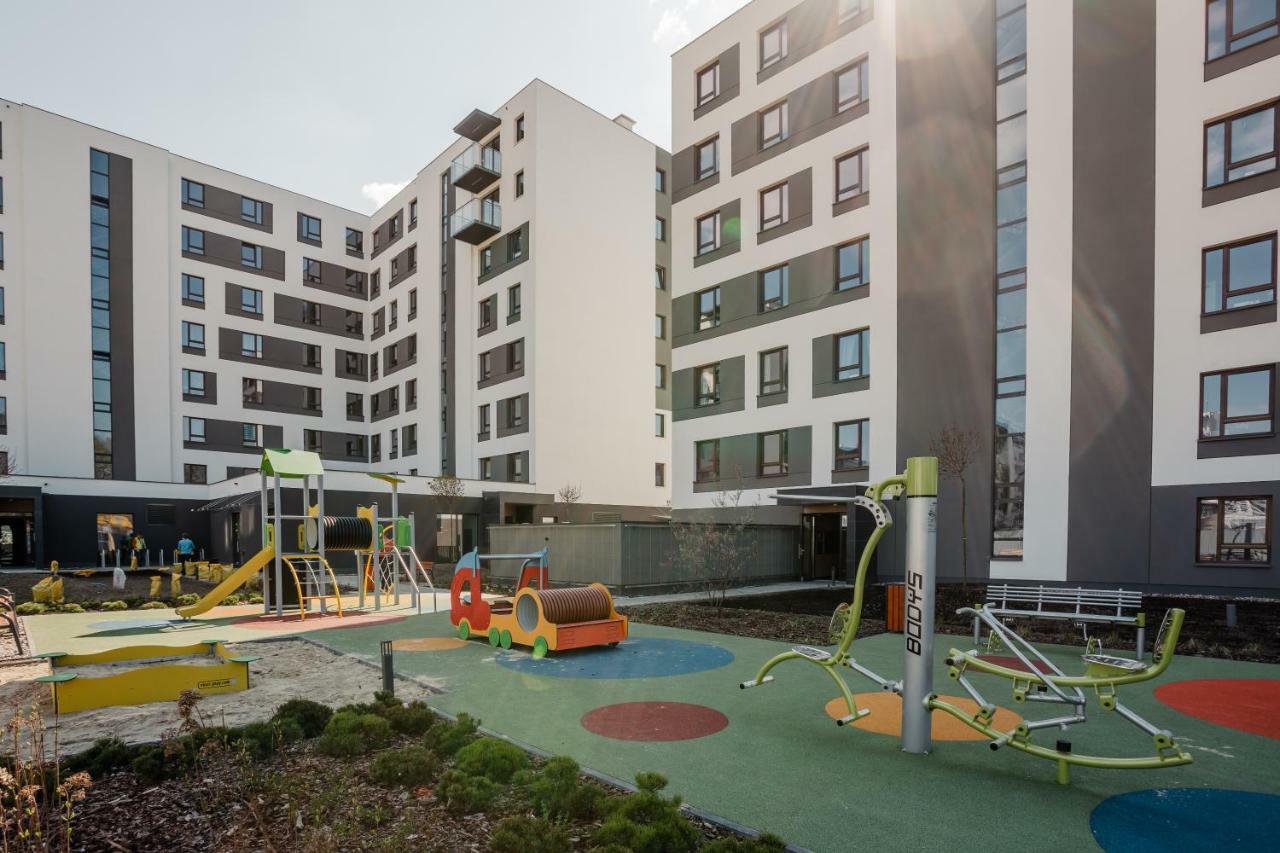 Chill Apartments Wola Warschau Exterior foto